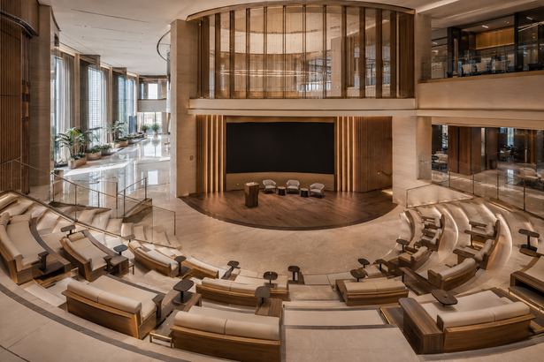 Amphitheatre Business Centre tiered hall